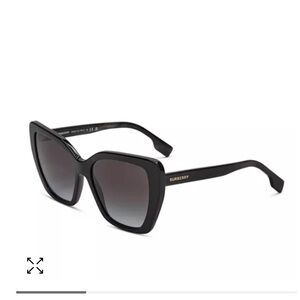 Black/Black Gradient  New  original Burberry sun glasses